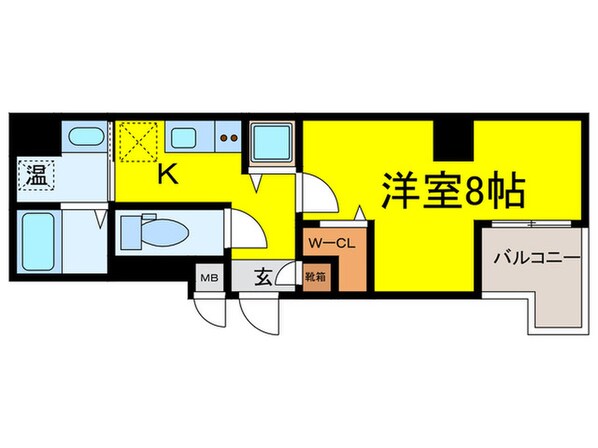 エヌエムキャトフヴァンサンクの物件間取画像